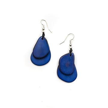 Royal blue Fair trade lightweight earrings